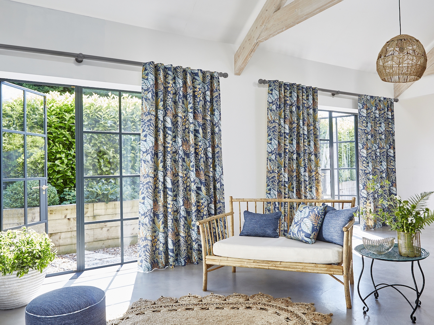 Soft furnishings and curtains, custom made.